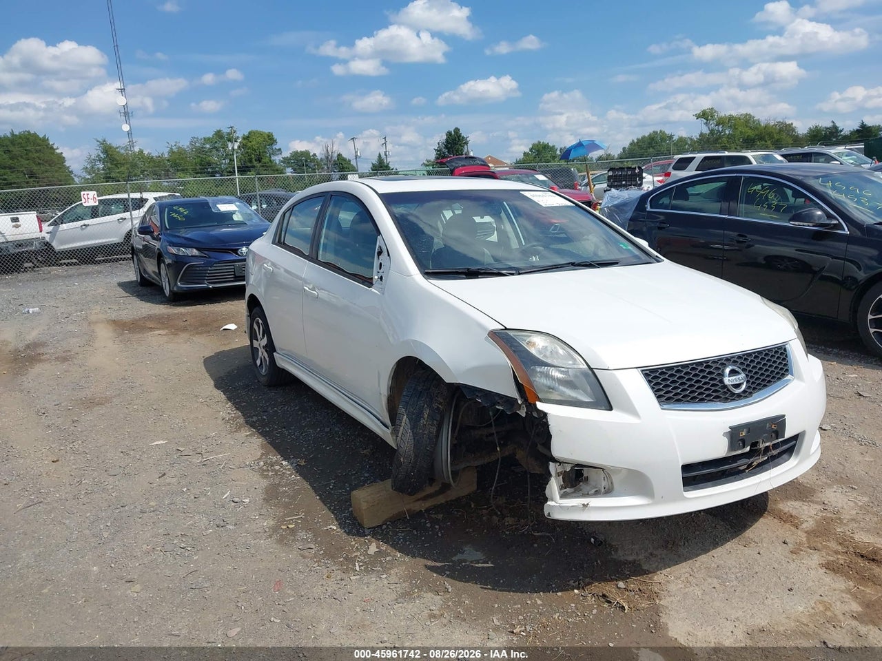2012 NISSAN SENTRA 2.0 SR