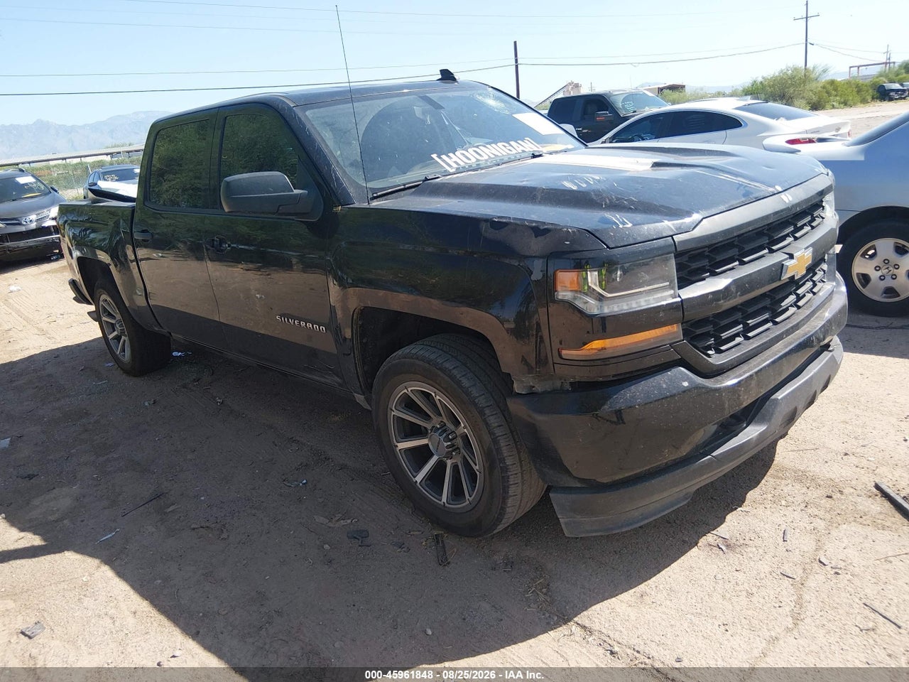 3GCPCPEC2JG****** · 2018 CHEVROLET SILVERADO 1500 CUSTOM