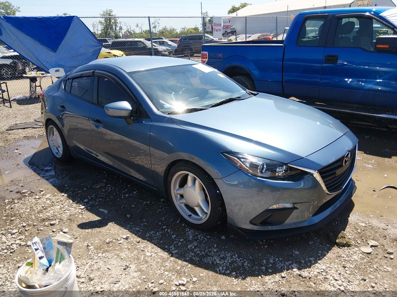 JM1BM1U76E1****** · 2014 MAZDA MAZDA3 I SPORT