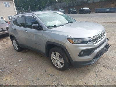 3C4NJDBB5NT****** · 2022 JEEP COMPASS LATITUDE 4X4