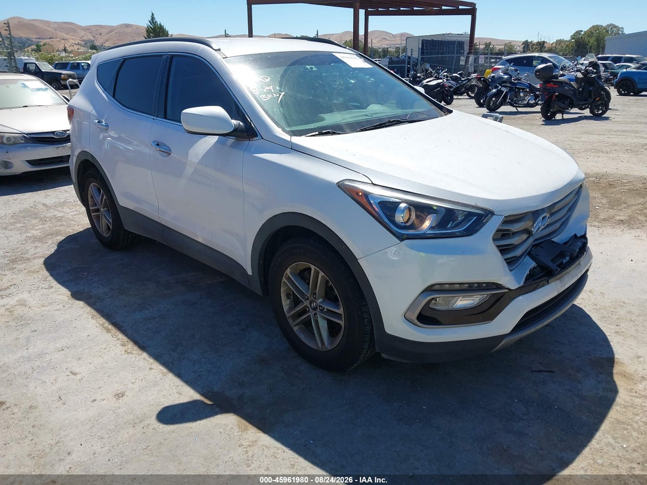 5NMZU3LB5HH****** · 2017 HYUNDAI SANTA FE SPORT 2.4L