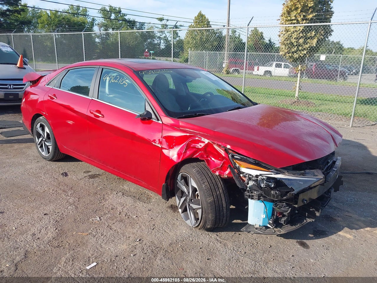 KMHLP4AG0NU****** · 2022 HYUNDAI ELANTRA LIMITED