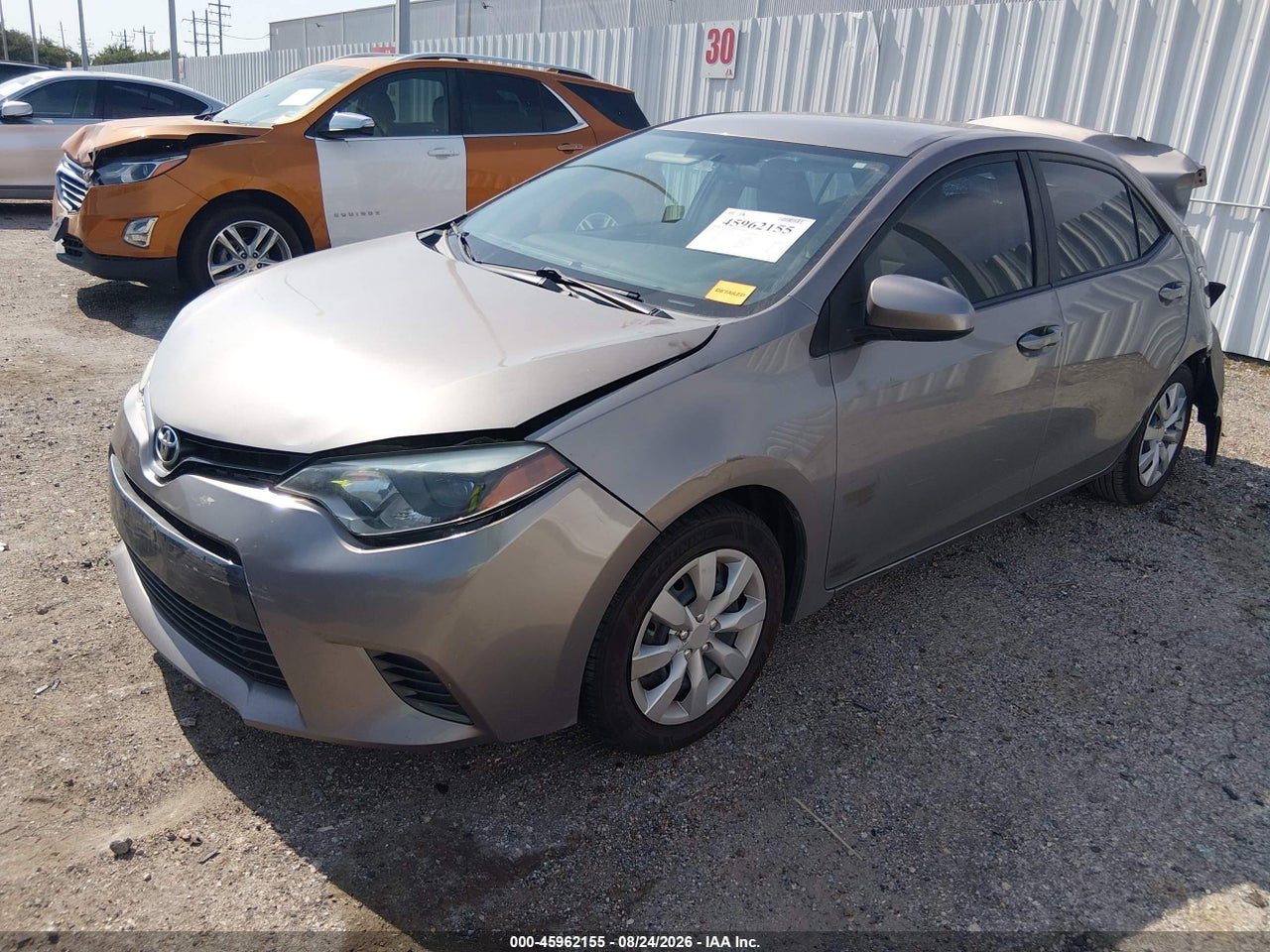 2016 TOYOTA COROLLA LE · 2/11