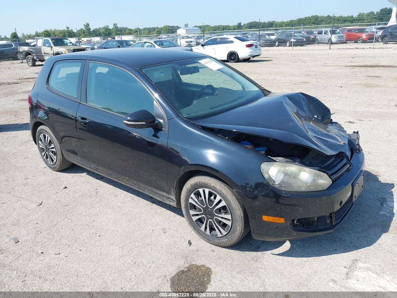 2012 VOLKSWAGEN GOLF 2.5L 2-DOOR