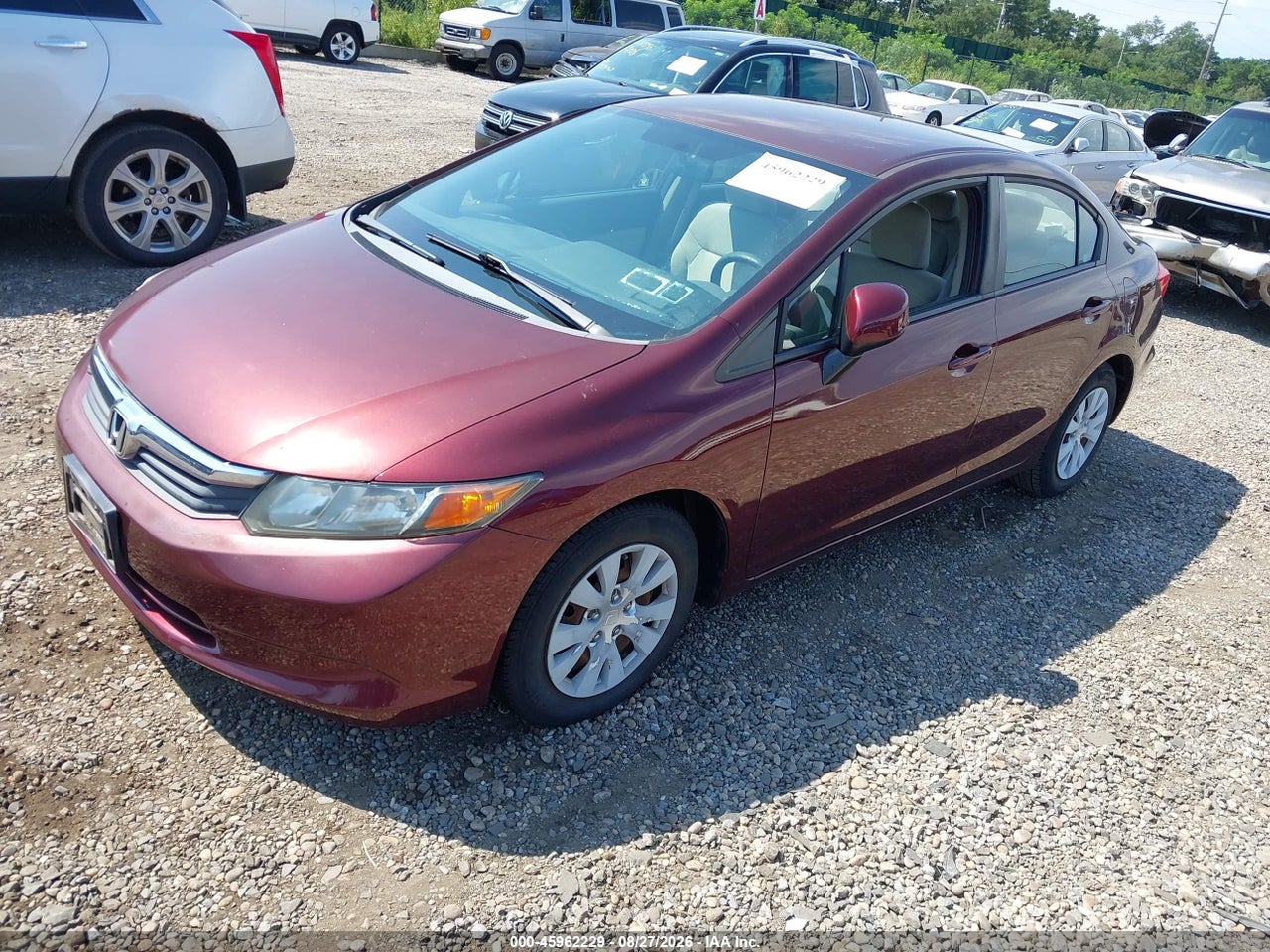 2012 HONDA CIVIC LX · 2/11