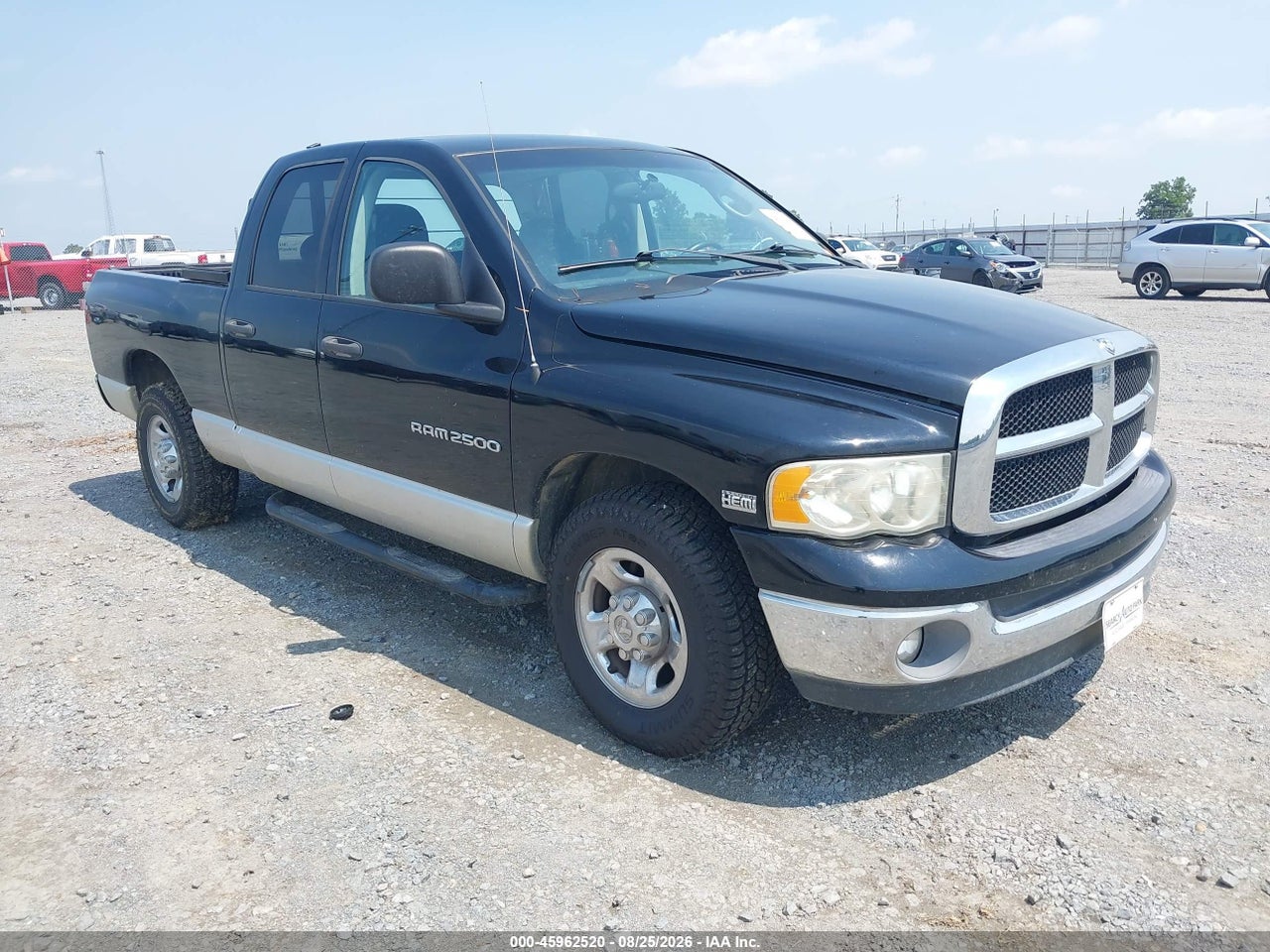 3D7KA28D24G****** · 2004 DODGE RAM 2500 SLT/LARAMIE