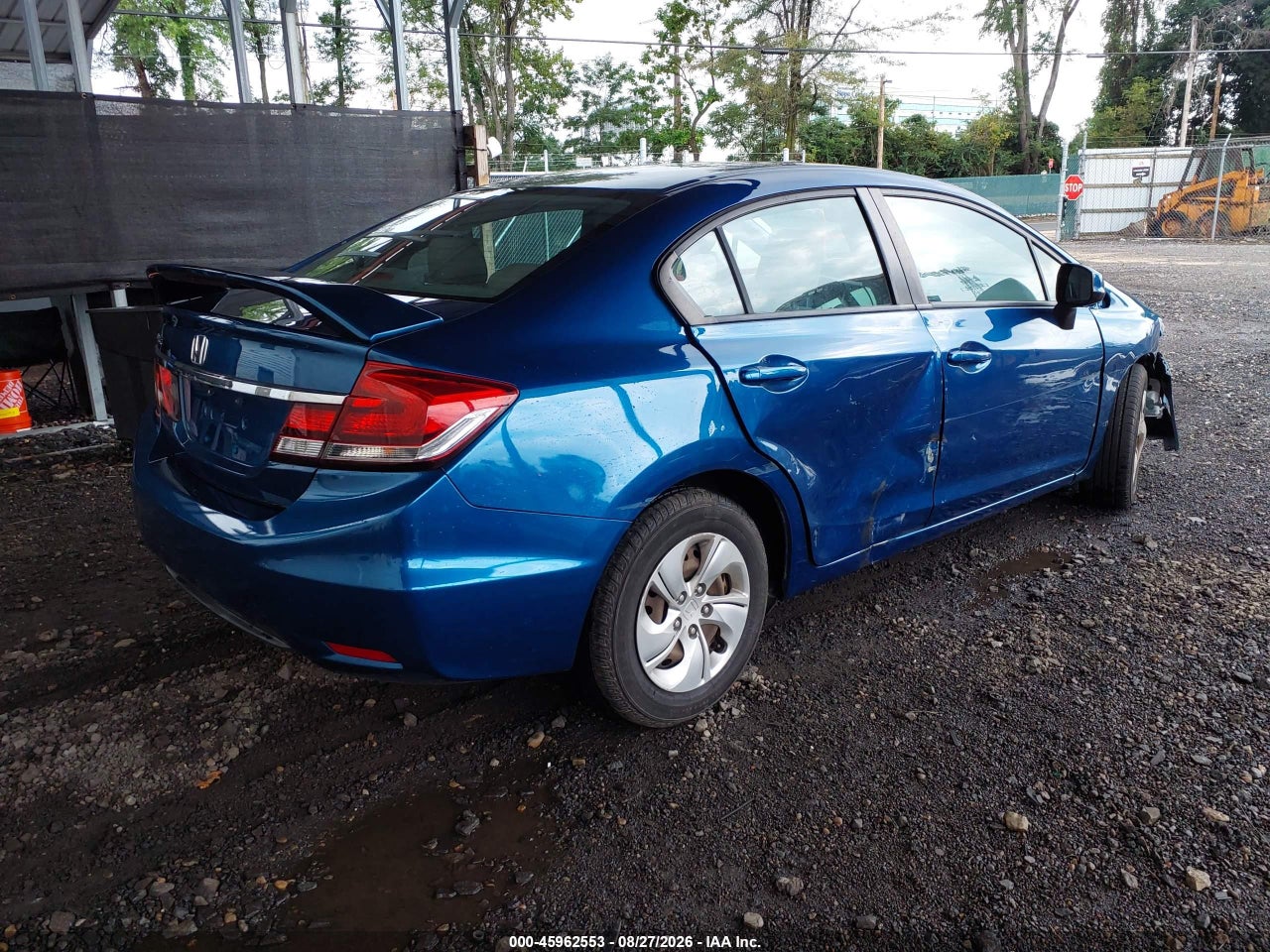 2013 HONDA CIVIC LX · 4/5