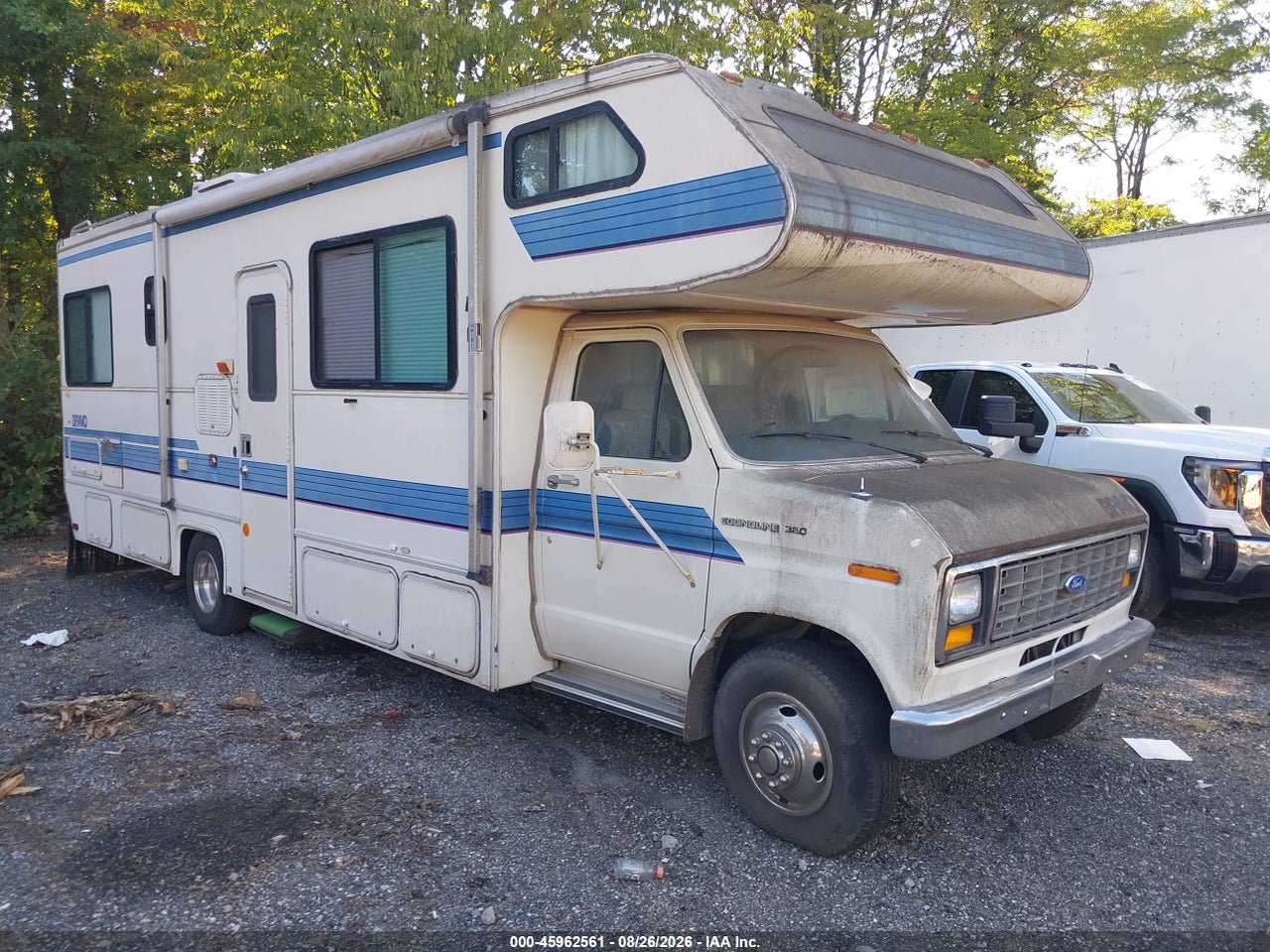 1989 FORD ECONOLINE E350 CUTAWAY VAN