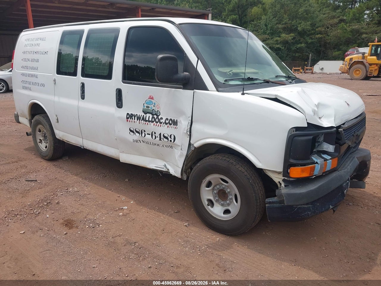 1GCWGFCA1D1****** · 2013 CHEVROLET EXPRESS 2500 WORK VAN