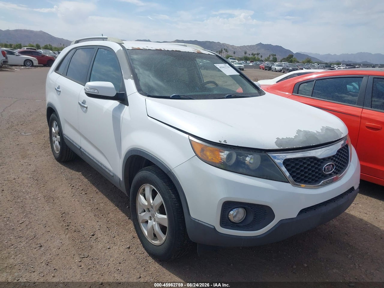 5XYKT3A61CG****** · 2012 KIA SORENTO LX