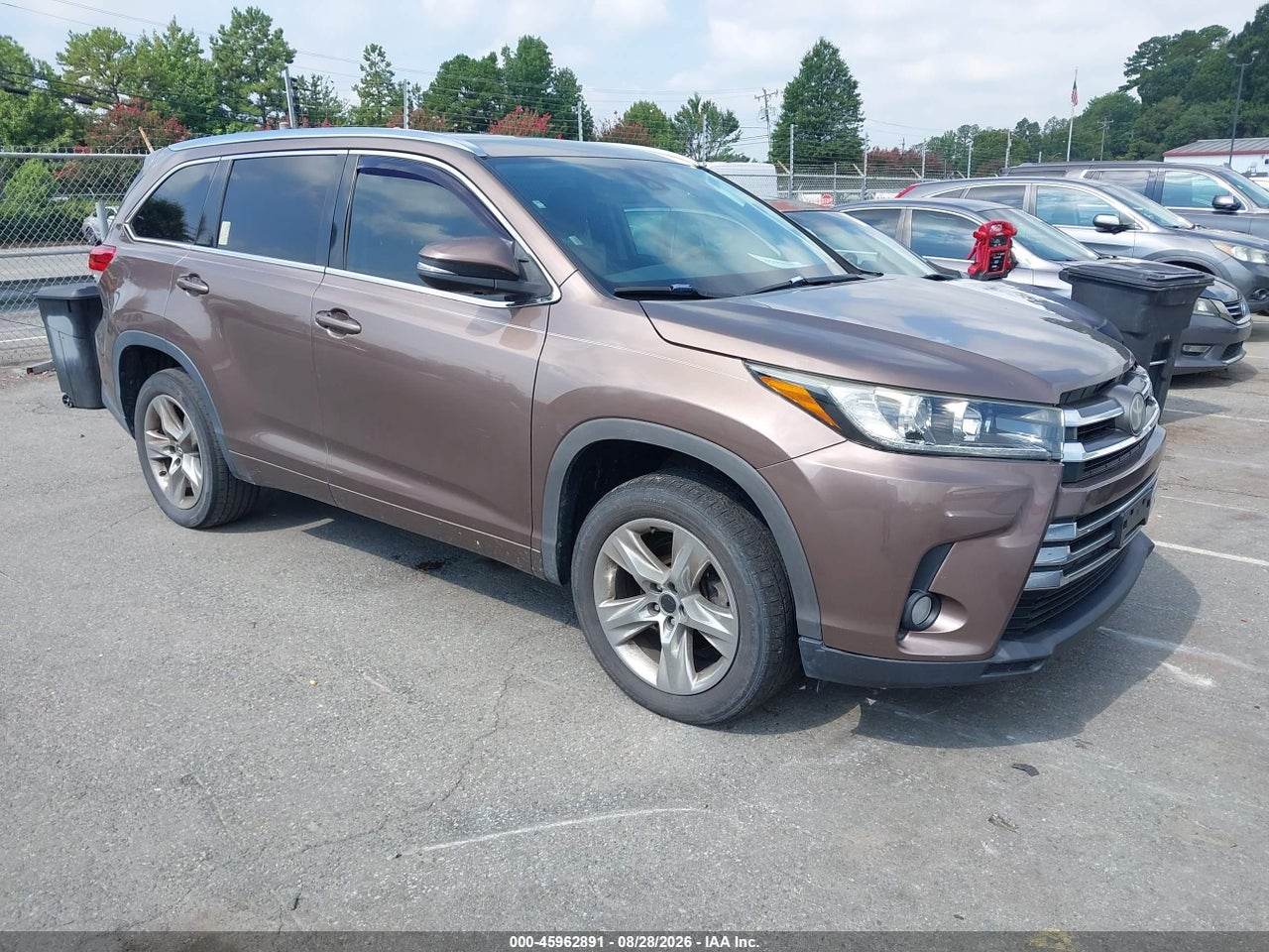 2018 TOYOTA HIGHLANDER LIMITED
