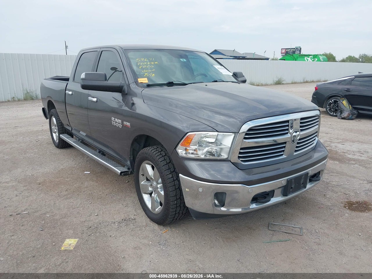 1C6RR7TT2HS****** · 2017 RAM 1500 BIG HORN  4X4 6'4 BOX