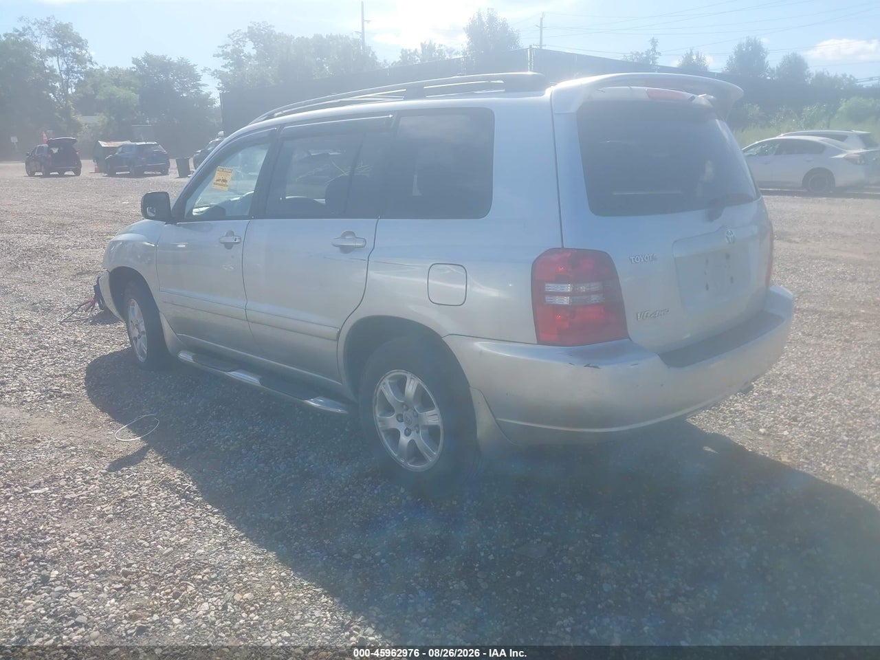 2001 TOYOTA HIGHLANDER V6 · 3/11