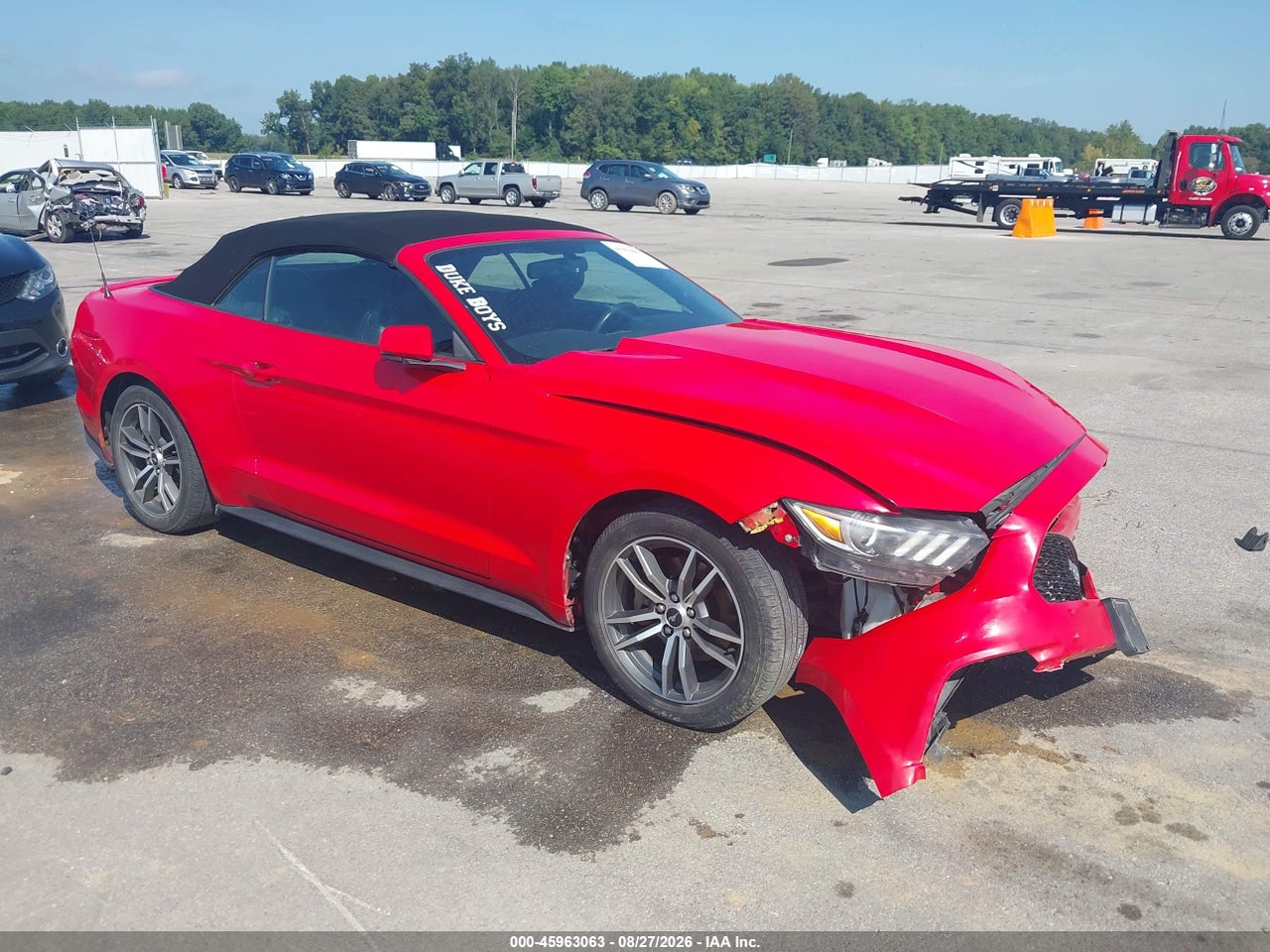 1FATP8UH0G5****** · 2016 FORD MUSTANG ECOBOOST PREMIUM