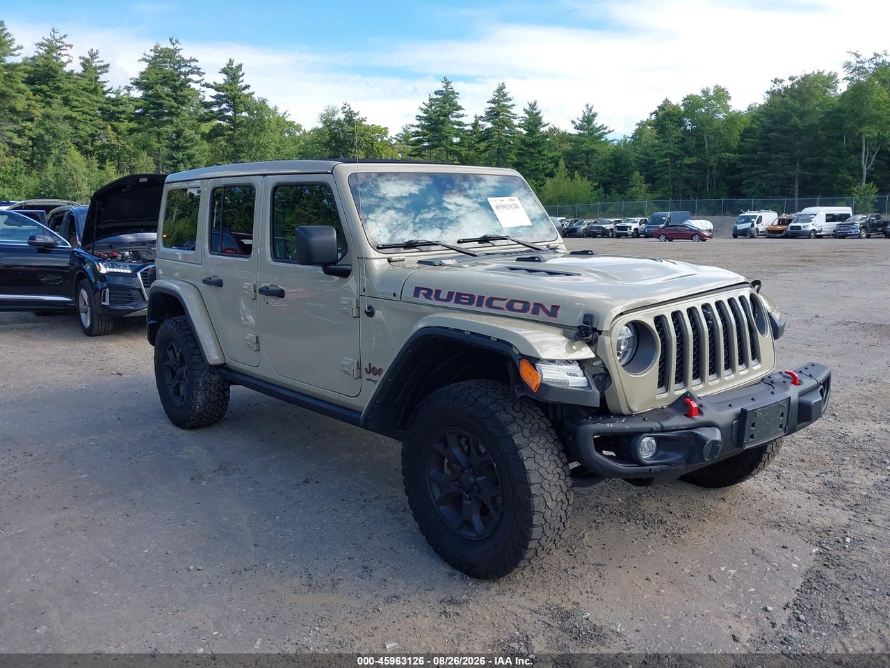 1C4HJXFG9NW****** · 2022 JEEP WRANGLER UNLIMITED RUBICON 4X4