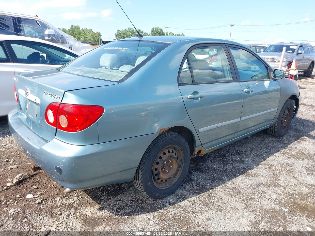 2005 TOYOTA COROLLA LE · 4/11