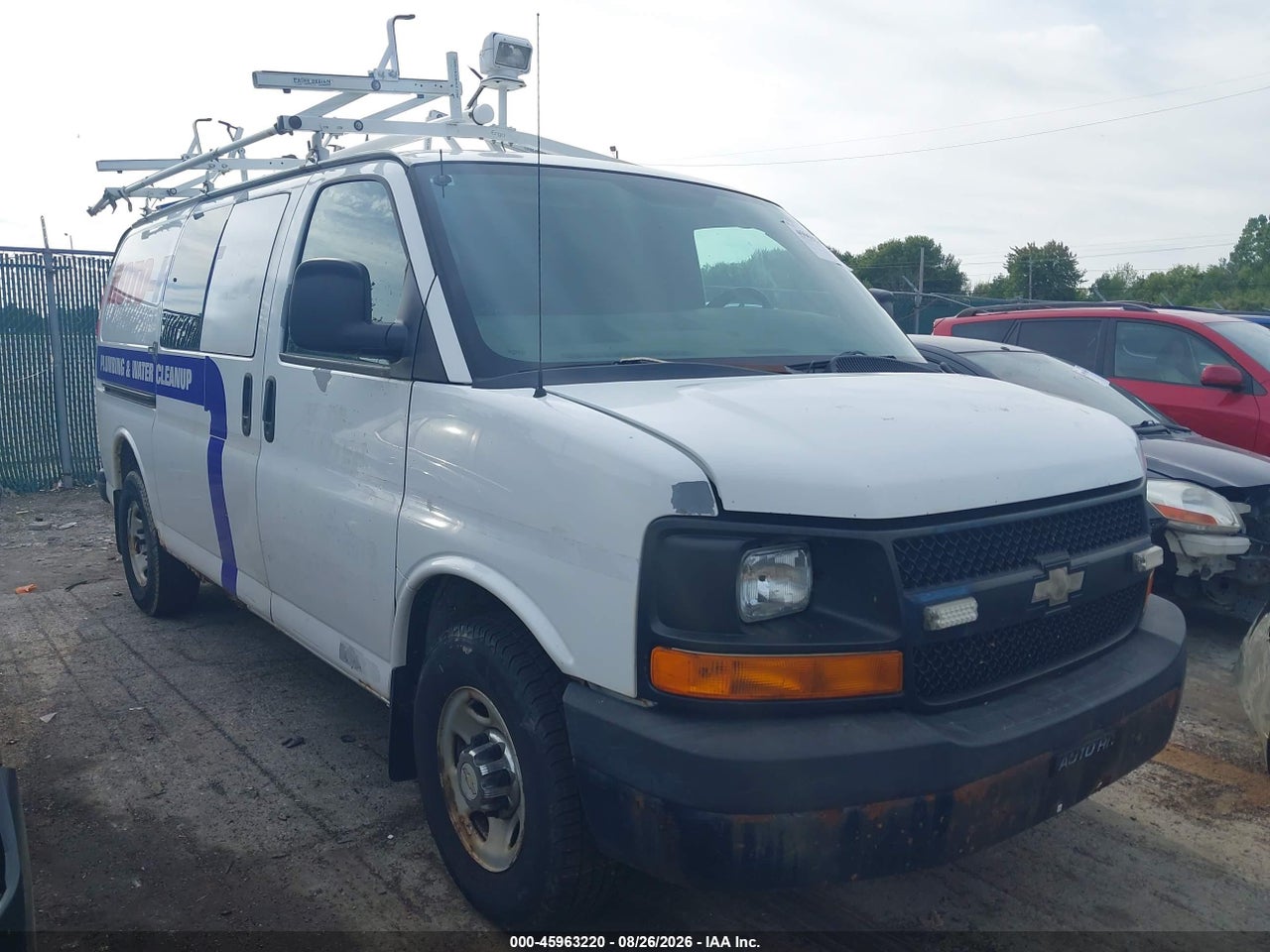 1GCWGFBA7B1****** · 2011 CHEVROLET EXPRESS 2500 WORK VAN