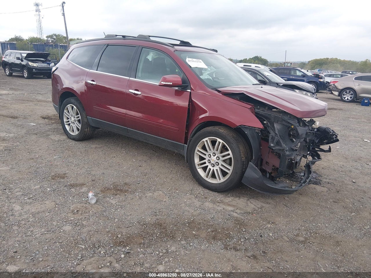 1GNKVGKD8FJ****** · 2015 CHEVROLET TRAVERSE 1LT