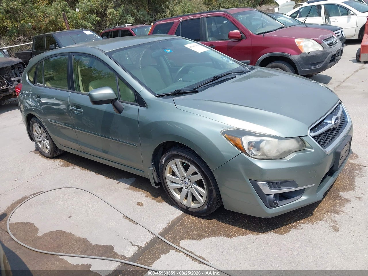 JF1GPAC67FH****** · 2015 SUBARU IMPREZA 2.0I PREMIUM