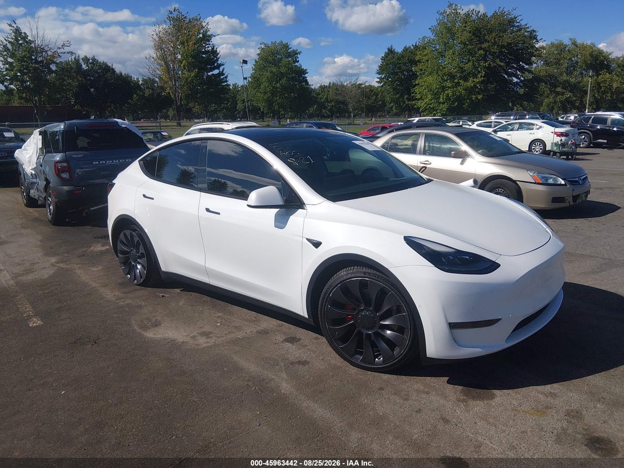 5YJYGDEF3MF****** · 2021 TESLA MODEL Y PERFORMANCE DUAL MOTOR ALL-WHEEL DRIVE