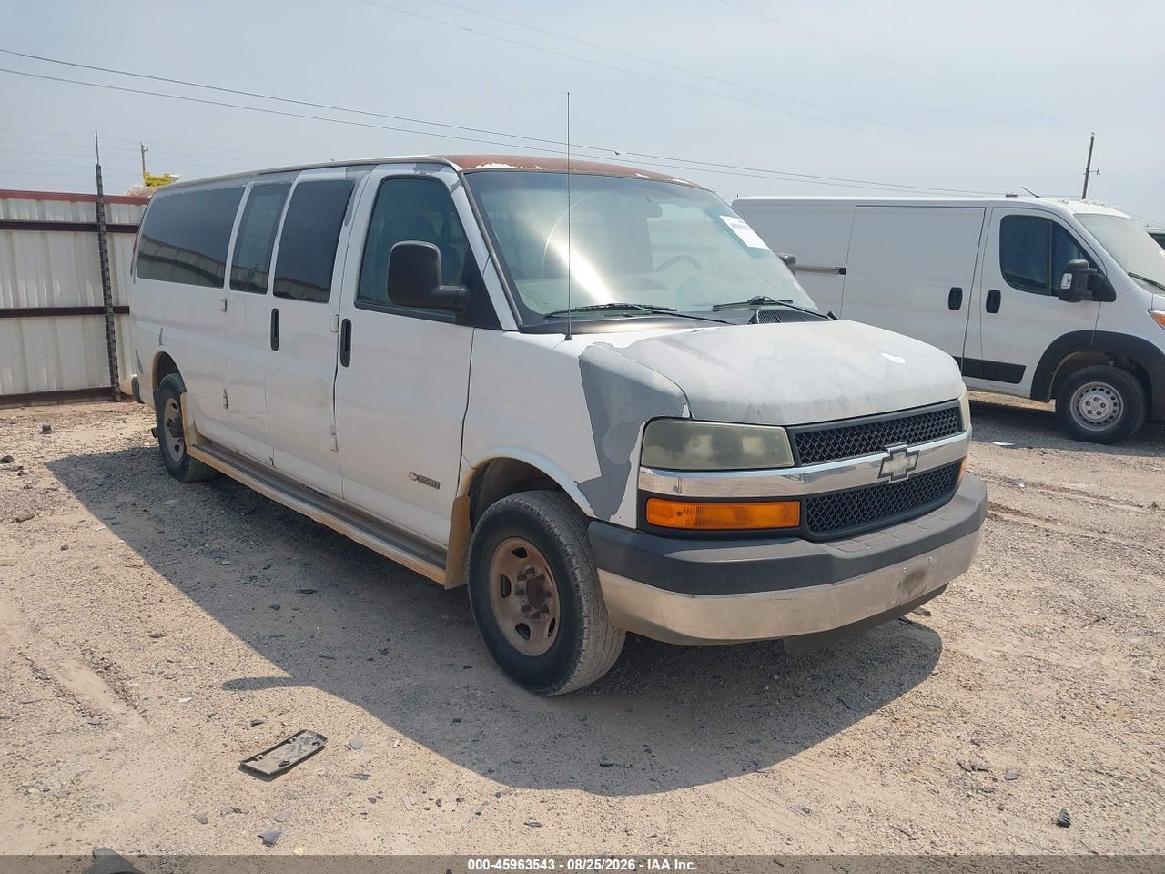 1GAHG39UX61****** · 2006 CHEVROLET EXPRESS PASSENGER LS