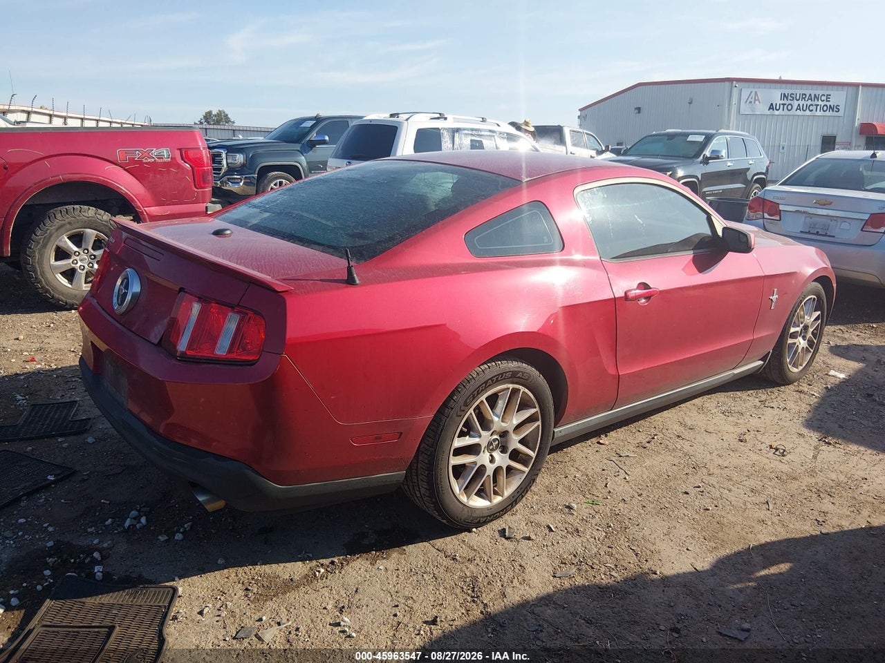 2012 FORD MUSTANG V6 PREMIUM · 4/11