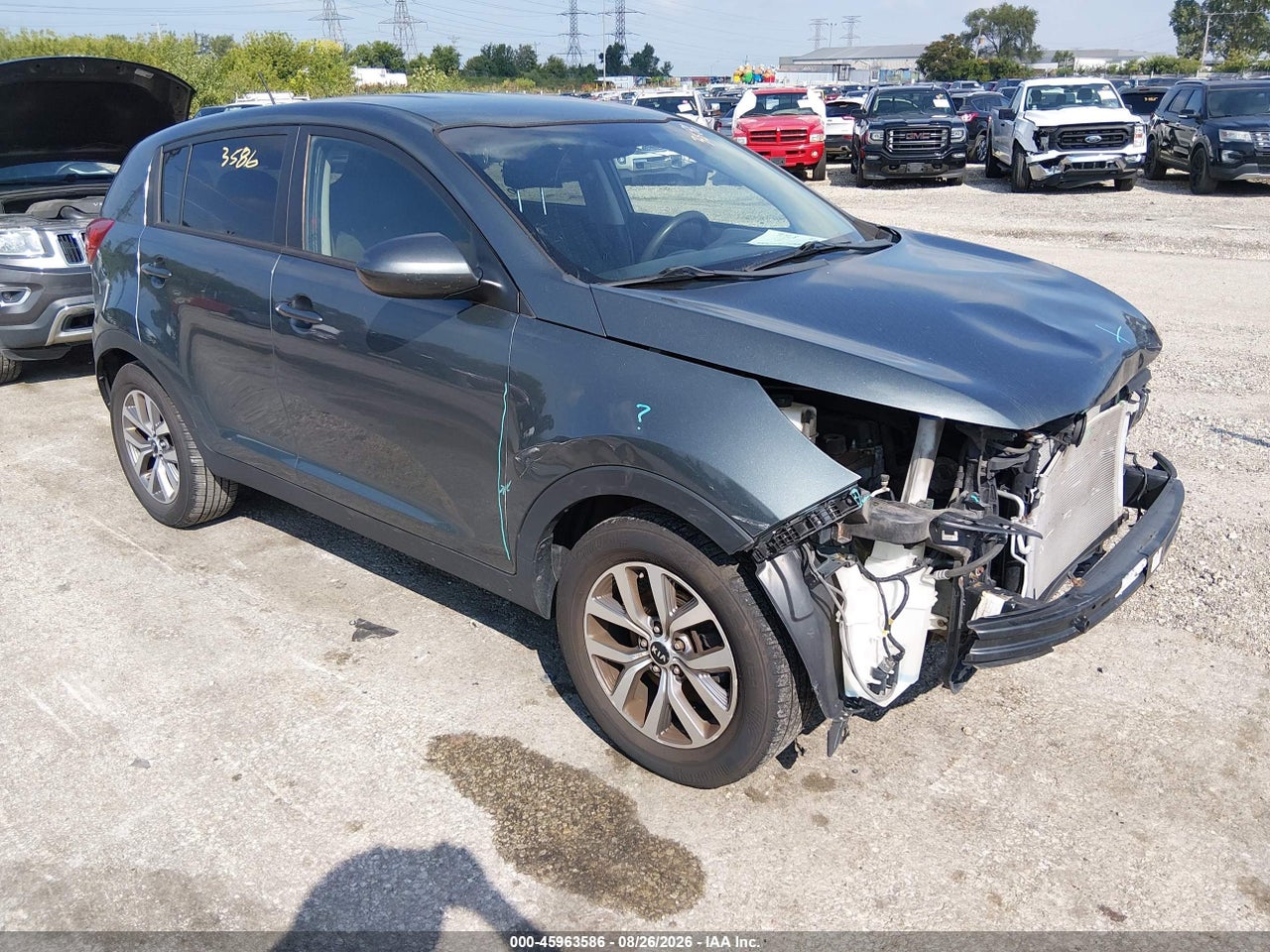 KNDPB3AC2E7****** · 2014 KIA SPORTAGE LX