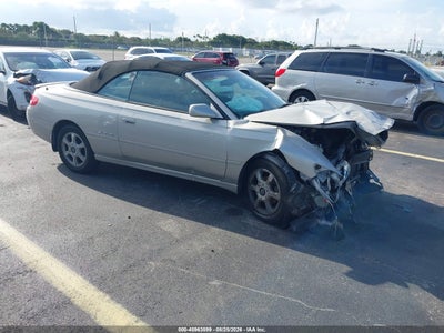 2001 TOYOTA CAMRY SOLARA SLE V6