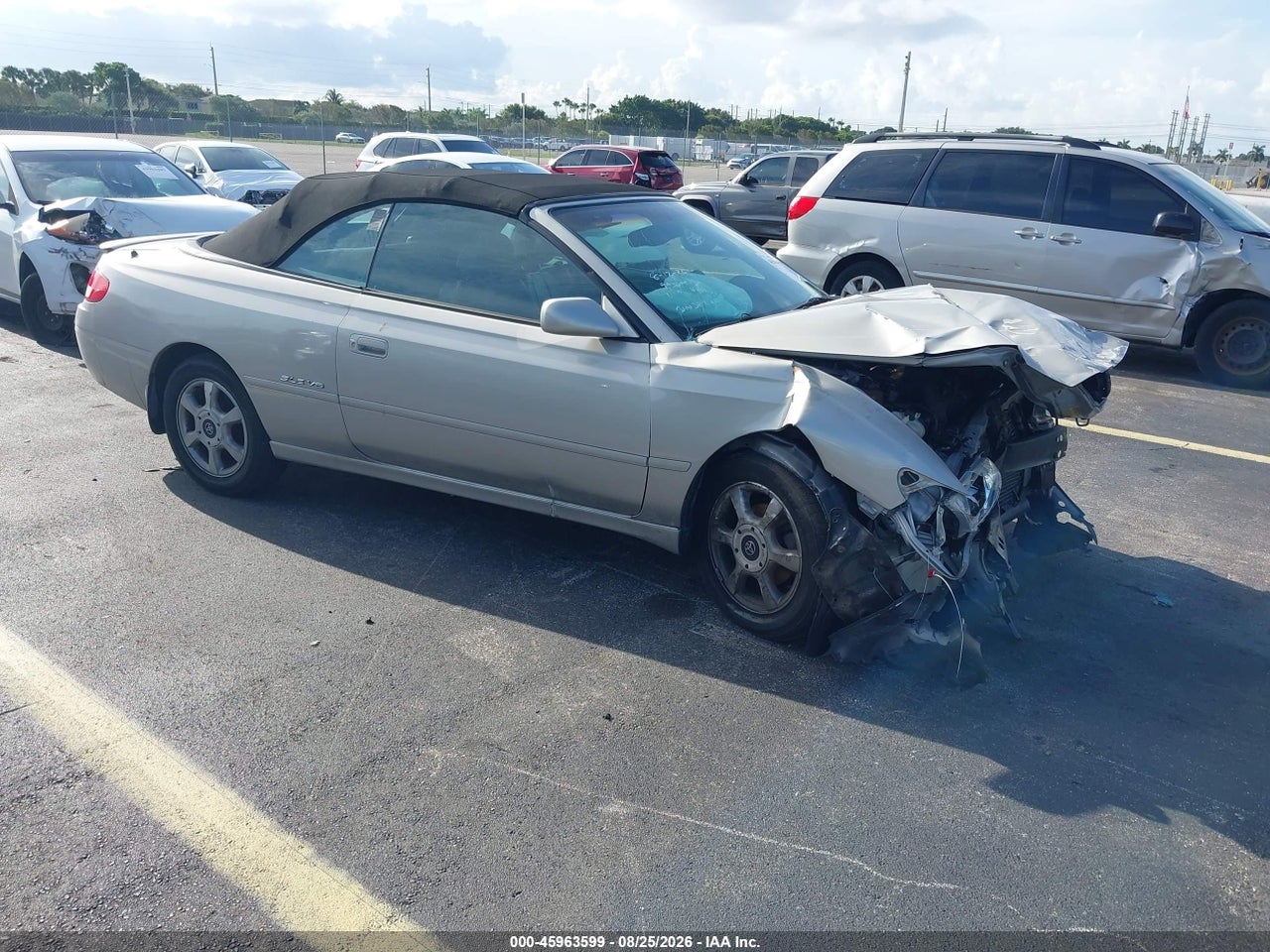 2T1FF22P31C****** · 2001 TOYOTA CAMRY SOLARA SLE V6