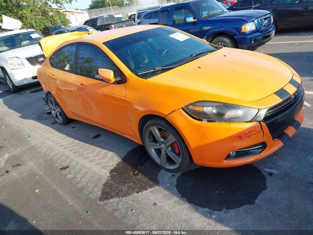 1C3CDFCB2DD****** · 2013 DODGE DART GT