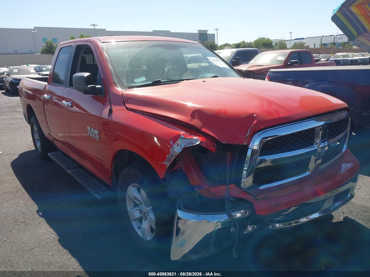 1C6RR6GGXJS****** · 2018 RAM 1500 SLT  4X2 6'4 BOX
