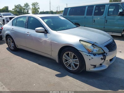 JN1DV6AP9CM****** · 2012 INFINITI G25 JOURNEY