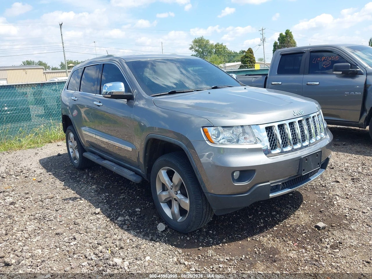 1C4RJFCT2CC****** · 2012 JEEP GRAND CHEROKEE OVERLAND