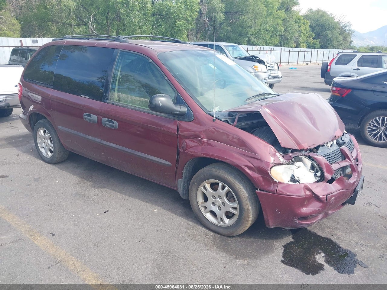 1D4GP25R33B****** · 2003 DODGE CARAVAN SE