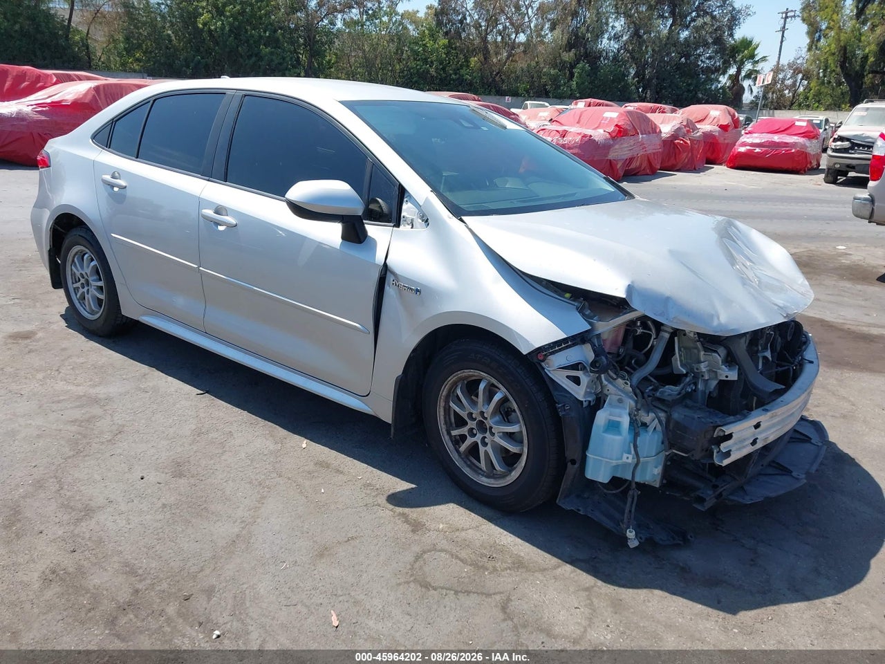 JTDEBRBE8LJ****** · 2020 TOYOTA COROLLA HYBRID LE