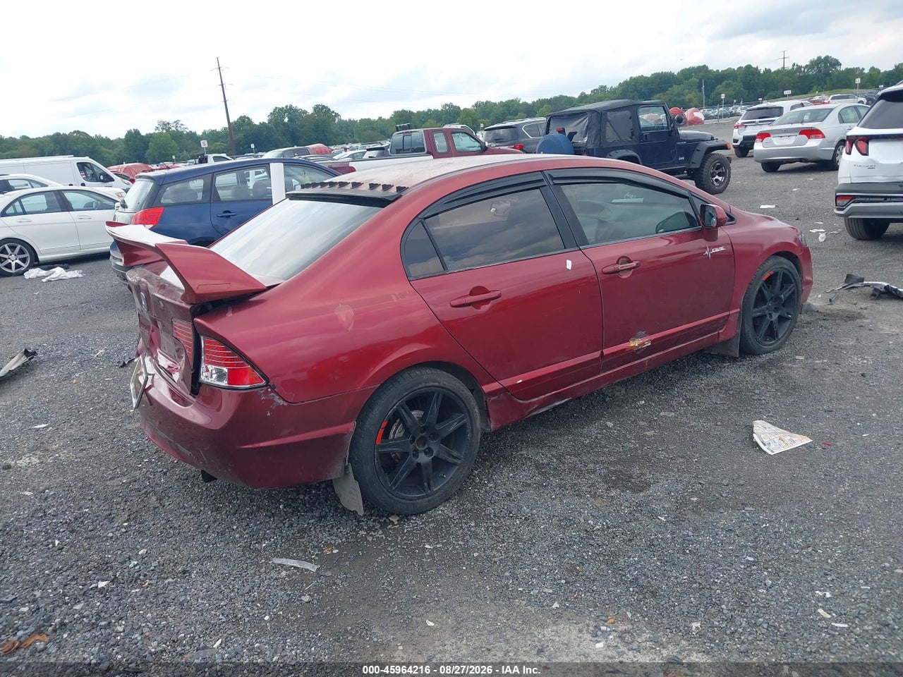 2008 HONDA CIVIC LX · 4/11