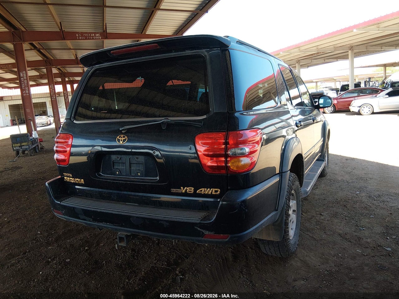 2001 TOYOTA SEQUOIA LIMITED V8 · 4/11