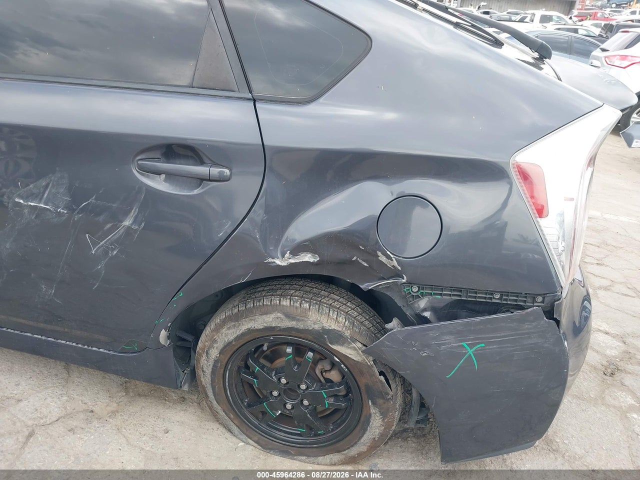2012 TOYOTA PRIUS THREE · 6/11
