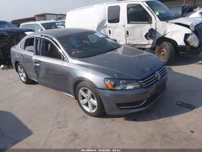 1VWBP7A32DC****** · 2013 VOLKSWAGEN PASSAT 2.5L SE