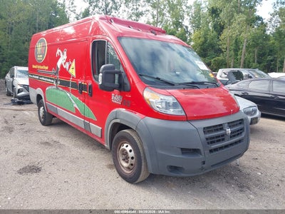 3C6URVJG3JE****** · 2018 RAM PROMASTER 3500 CARGO VAN HIGH ROOF 159 WB EXT