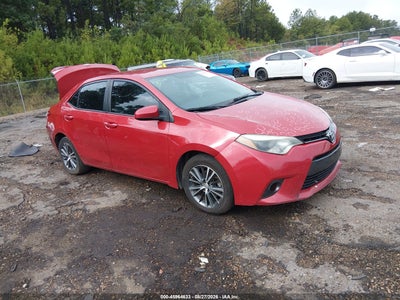 5YFBURHE1GP****** · 2016 TOYOTA COROLLA LE PLUS