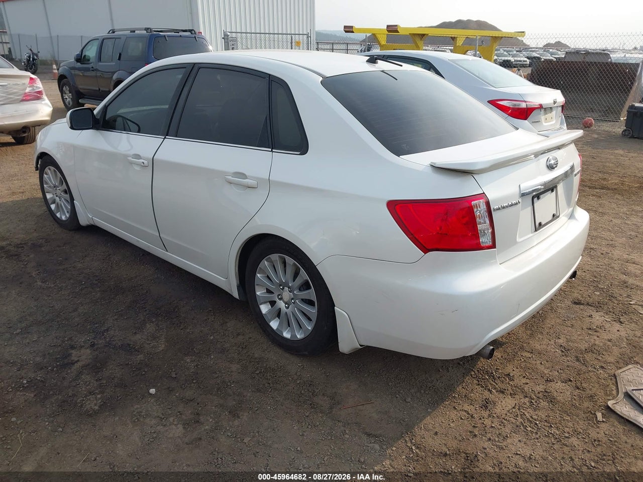 2008 SUBARU IMPREZA 2.5I · 3/11