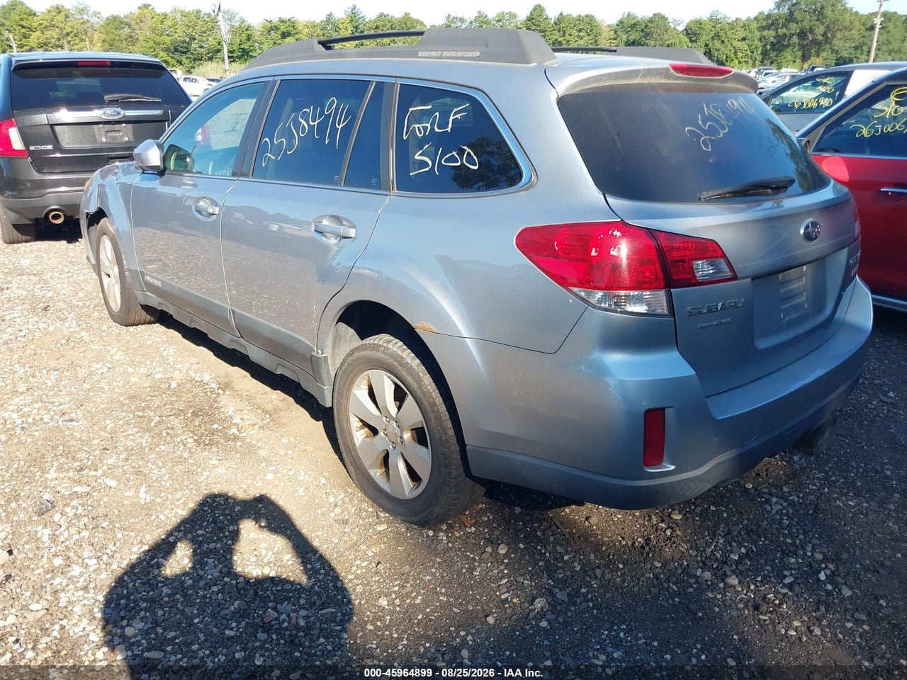 2012 SUBARU OUTBACK 2.5I PREMIUM · 3/10