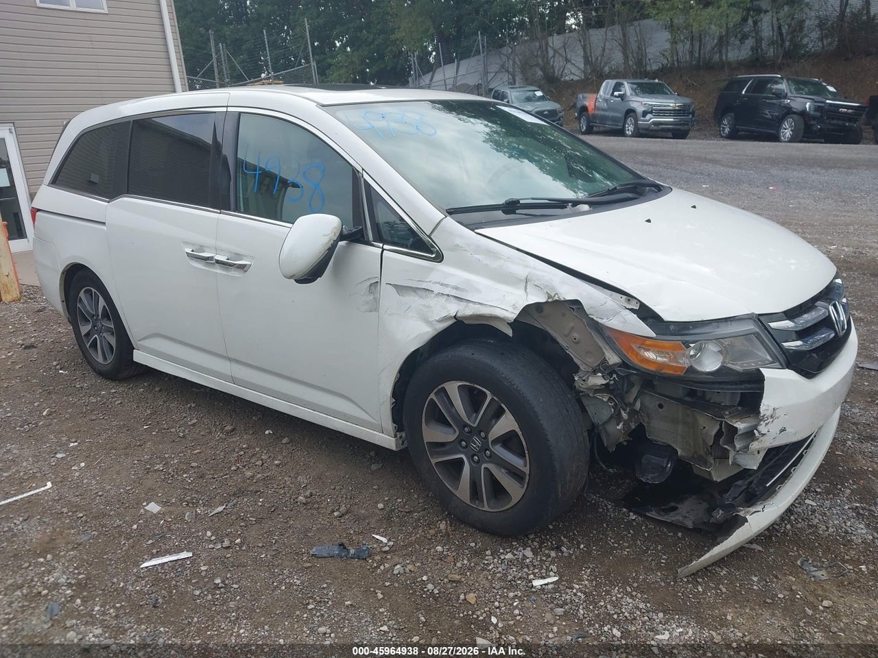 5FNRL5H97EB****** · 2014 HONDA ODYSSEY TOURING/TOURING ELITE
