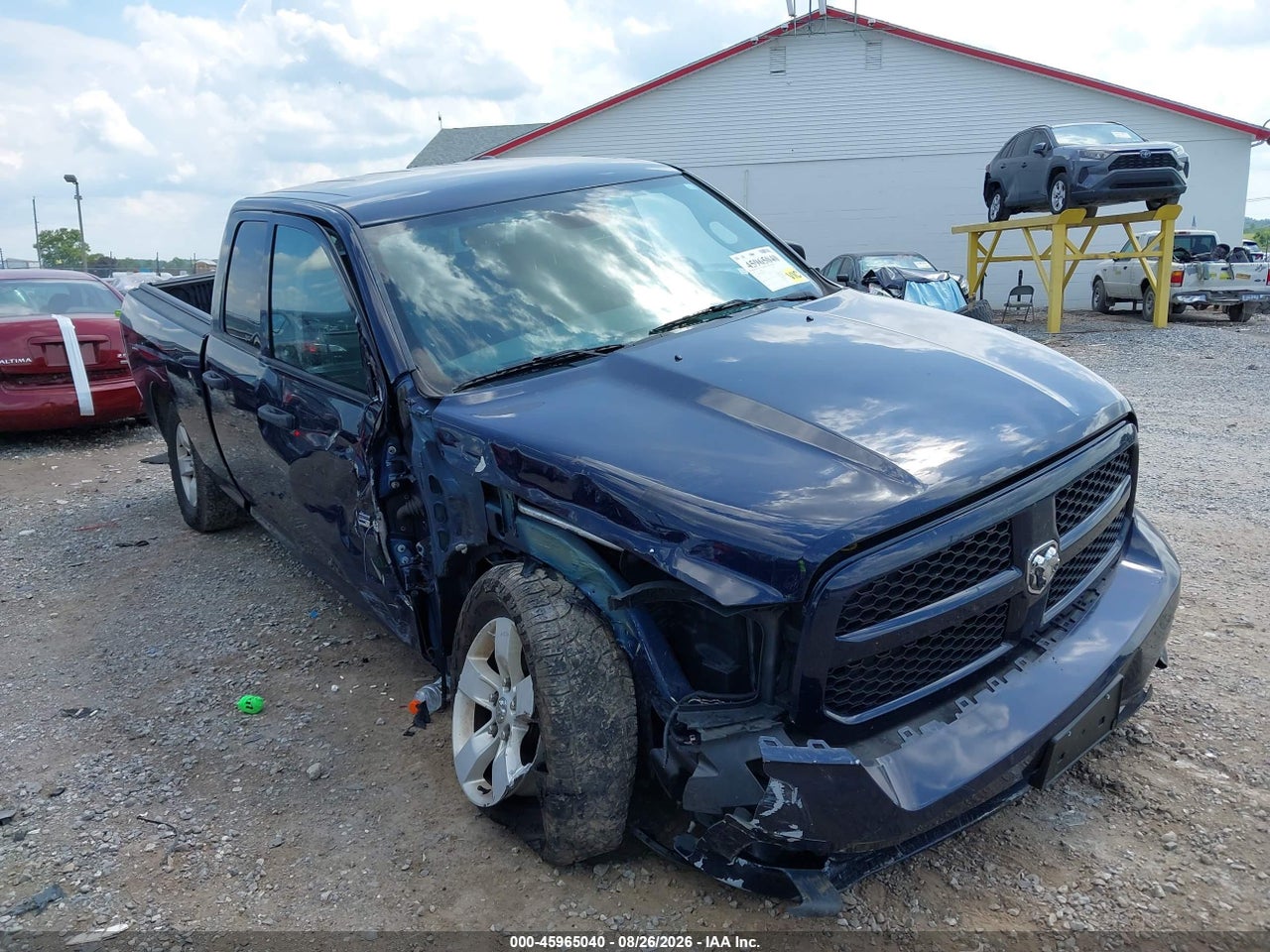 1C6RR7FGXJS****** · 2018 RAM 1500 EXPRESS  4X4 6'4 BOX