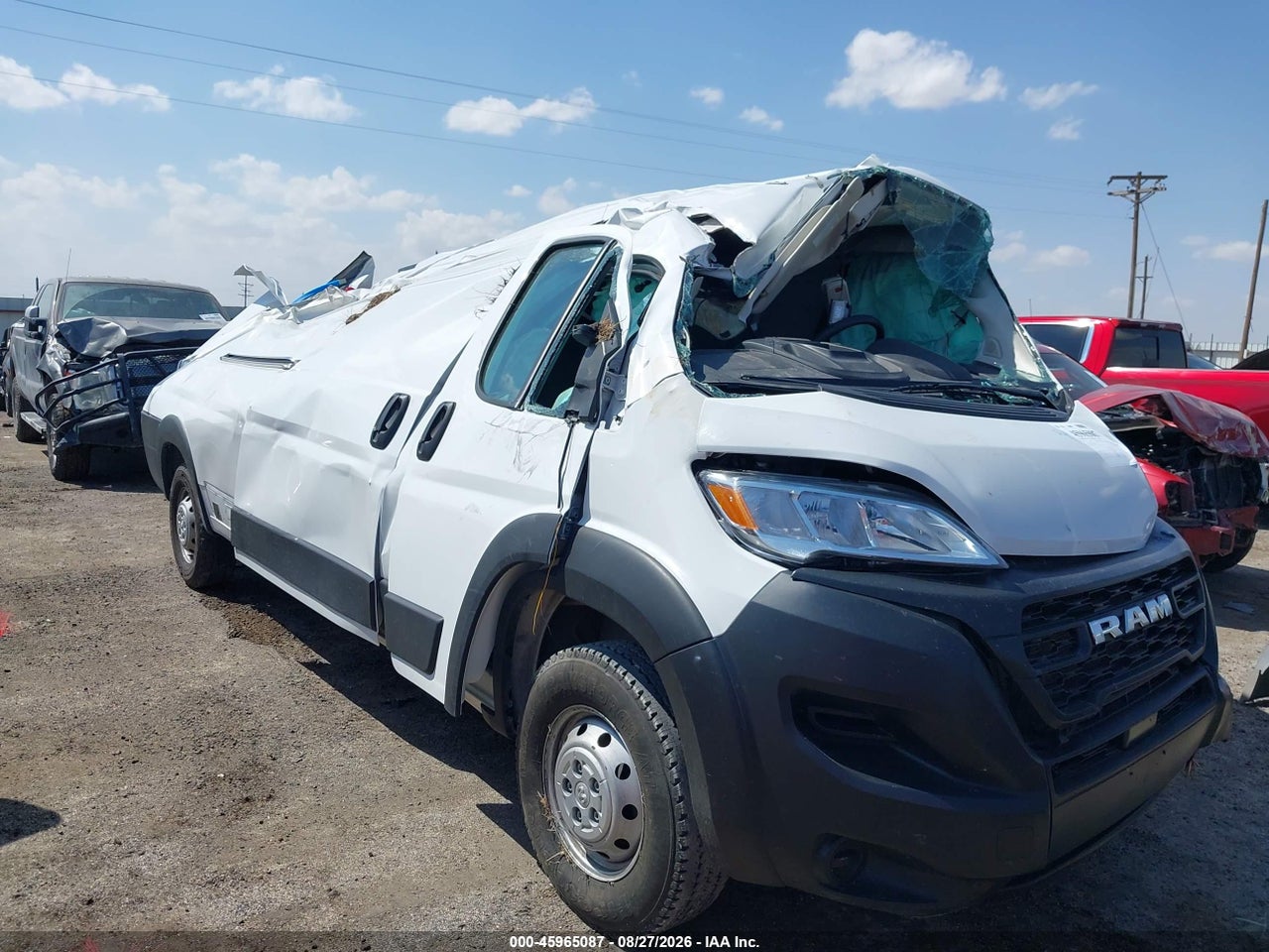 2023 RAM PROMASTER 2500 HIGH ROOF 159 WB