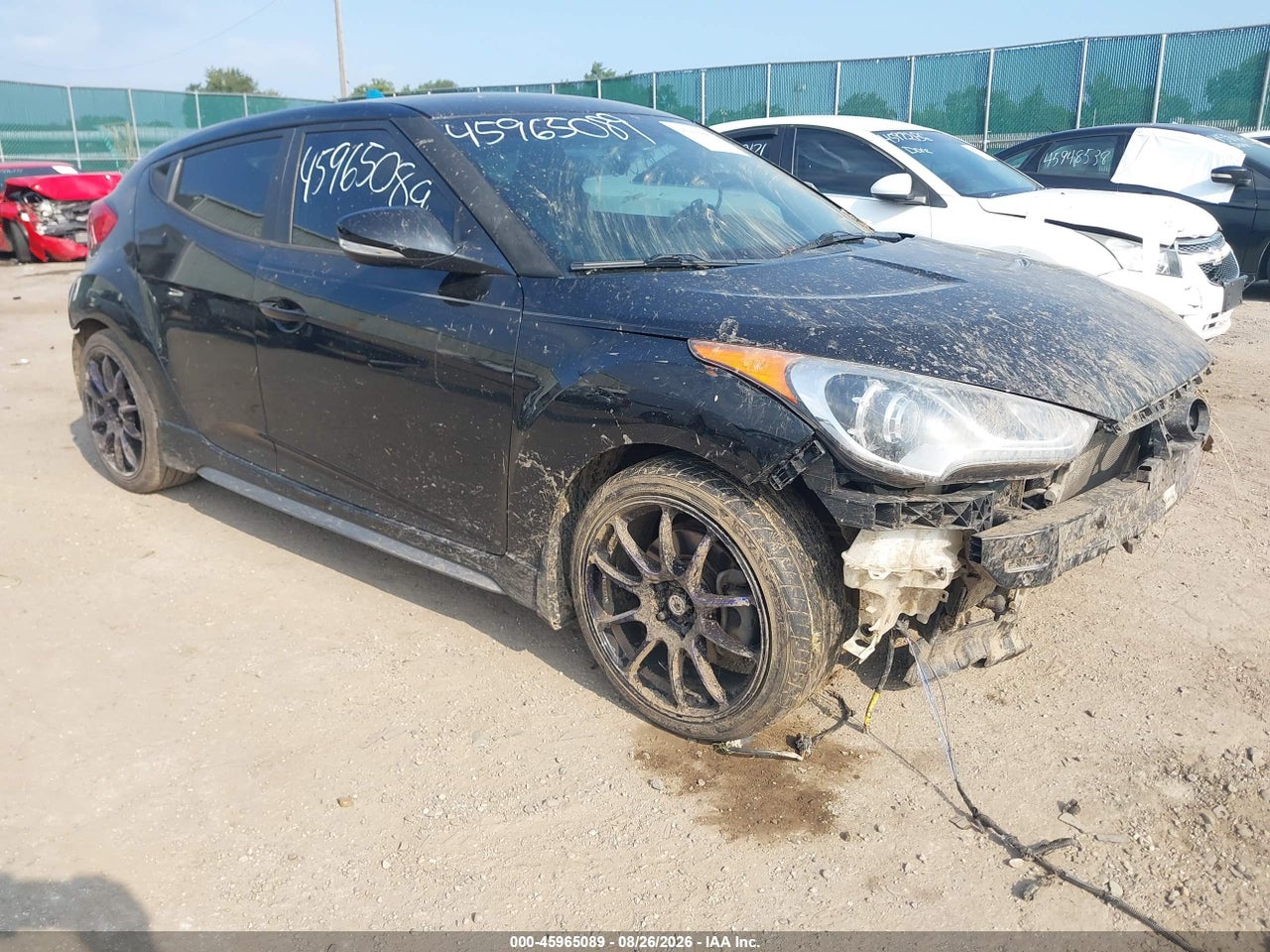 2013 HYUNDAI VELOSTER TURBO W/BLUE