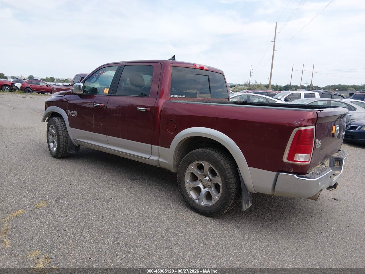 2017 RAM 1500 LARAMIE  4X4 5'7 BOX · 3/11