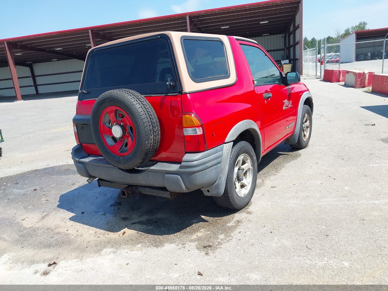 2002 CHEVROLET TRACKER ZR2 · 4/11