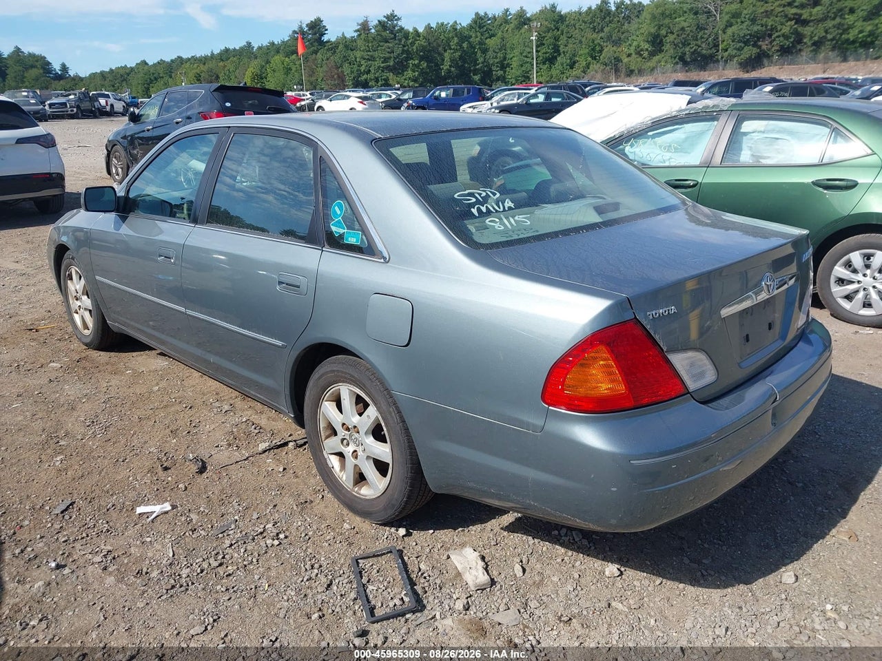 2002 TOYOTA AVALON XLS · 3/11